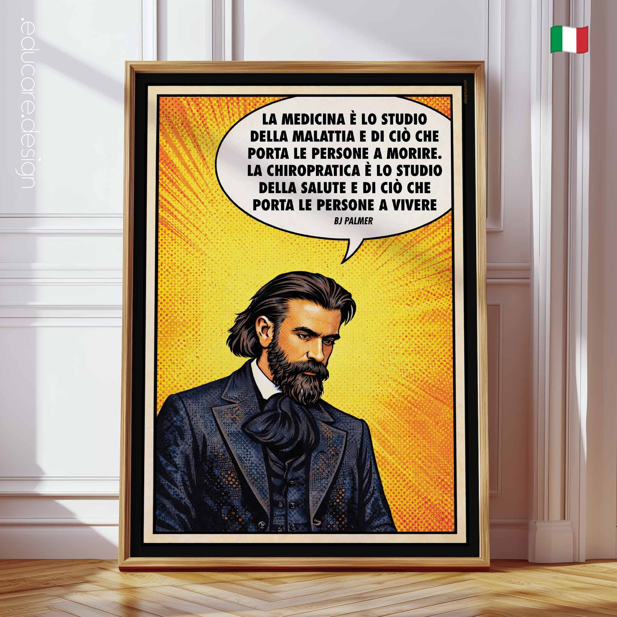 Medicine is the study of disease and what causes man to die. Chiropractic is the study of health and what causes man to live.