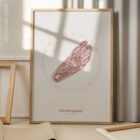 Reflexology Sole anatomy chart for clinics