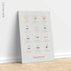 Breathing Exercises anatomy chart for clinics
