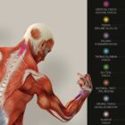 Fascia and Fascial Tissue Layers anatomy chart for clinics