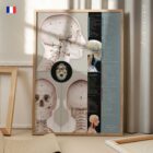 Relation Crânio-Cervicale planche anatomique pour cabinets et cliniques