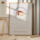 Ciclo Menstrual & Ritmo Hormonal diagrama anatómico para clínicas e consultórios